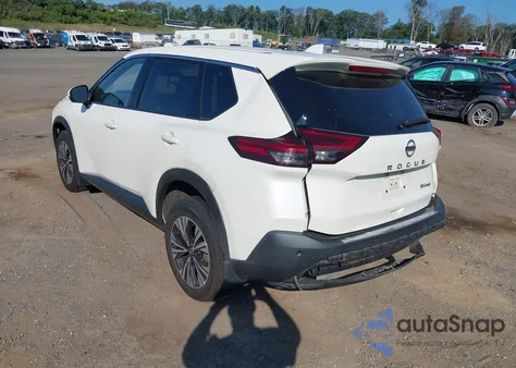 2021 Nissan Rogue Sv Intelligent Awd из США, поврежденный, VIN JN8AT3BBXMW203013
